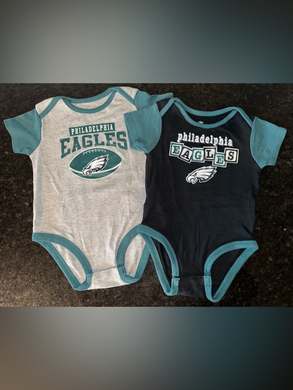 Philadelphia Eagles- Pair of Onesies